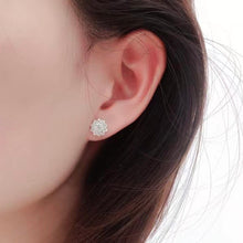 將圖片載入圖庫檢視器 18K White Gold Diamond Earrings
