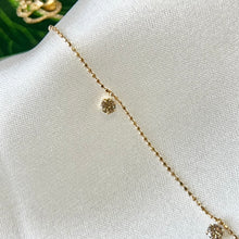 將圖片載入圖庫檢視器 18K Yellow Gold Diamond necklave
